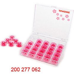 Janome Pink Bobbins - Maple Leaf Quilting Company Ltd.