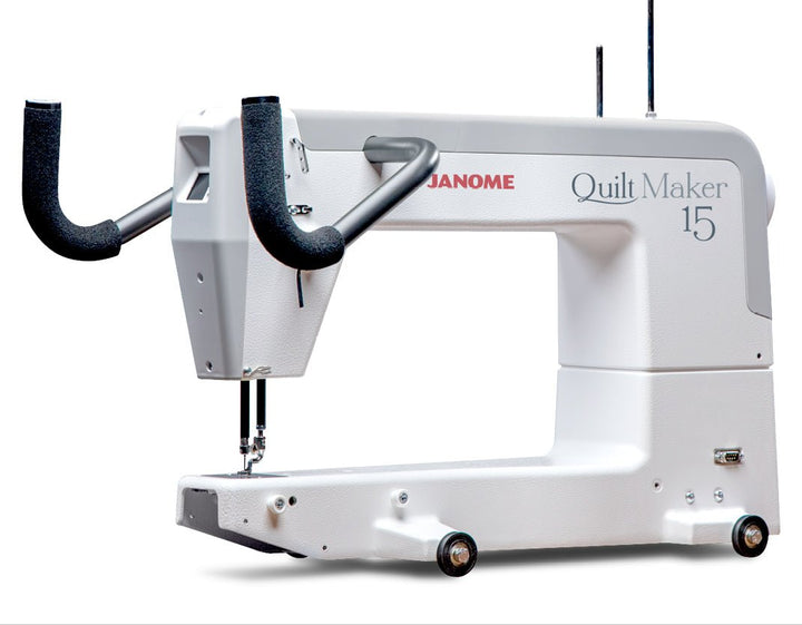 Janome Quilt Maker 15" with Lite 8' Frame - Maple Leaf Quilting Company Ltd.