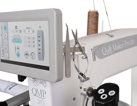 Janome Quilt Maker Pro 20 with 12' Frame - Maple Leaf Quilting Company Ltd.