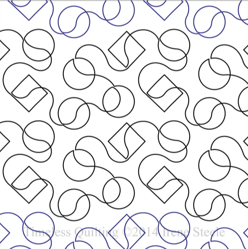 Let's Have A Party – 6” Paper Pantograph - Maple Leaf Quilting Company Ltd.