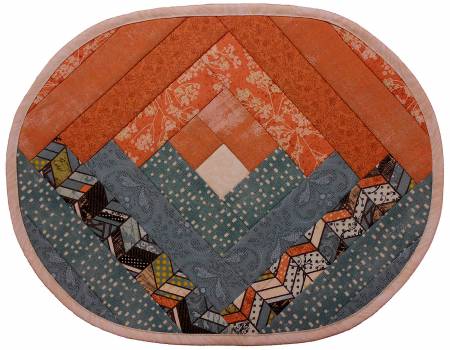 Log Cabin Placemat - Paper Pattern (CLPACV001) - Maple Leaf Quilting Company Ltd.