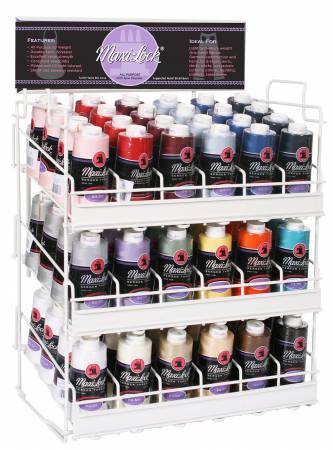 Maxi - Lock Polyester Serger Thread 50wt 3000yds Black (51 - 32002 - 51070) - Maple Leaf Quilting Company Ltd.
