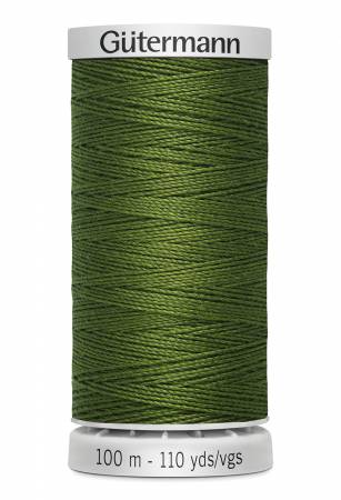 Gutermann Extra Strong Polyester All Purpose Thread 100m/110yds | Olive Green