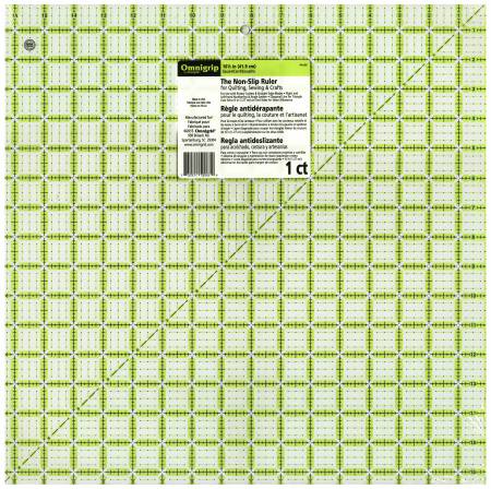 Omnigrid Omnigrip 16 1/2 Inch Square Ruler - Maple Leaf Quilting Company Ltd.