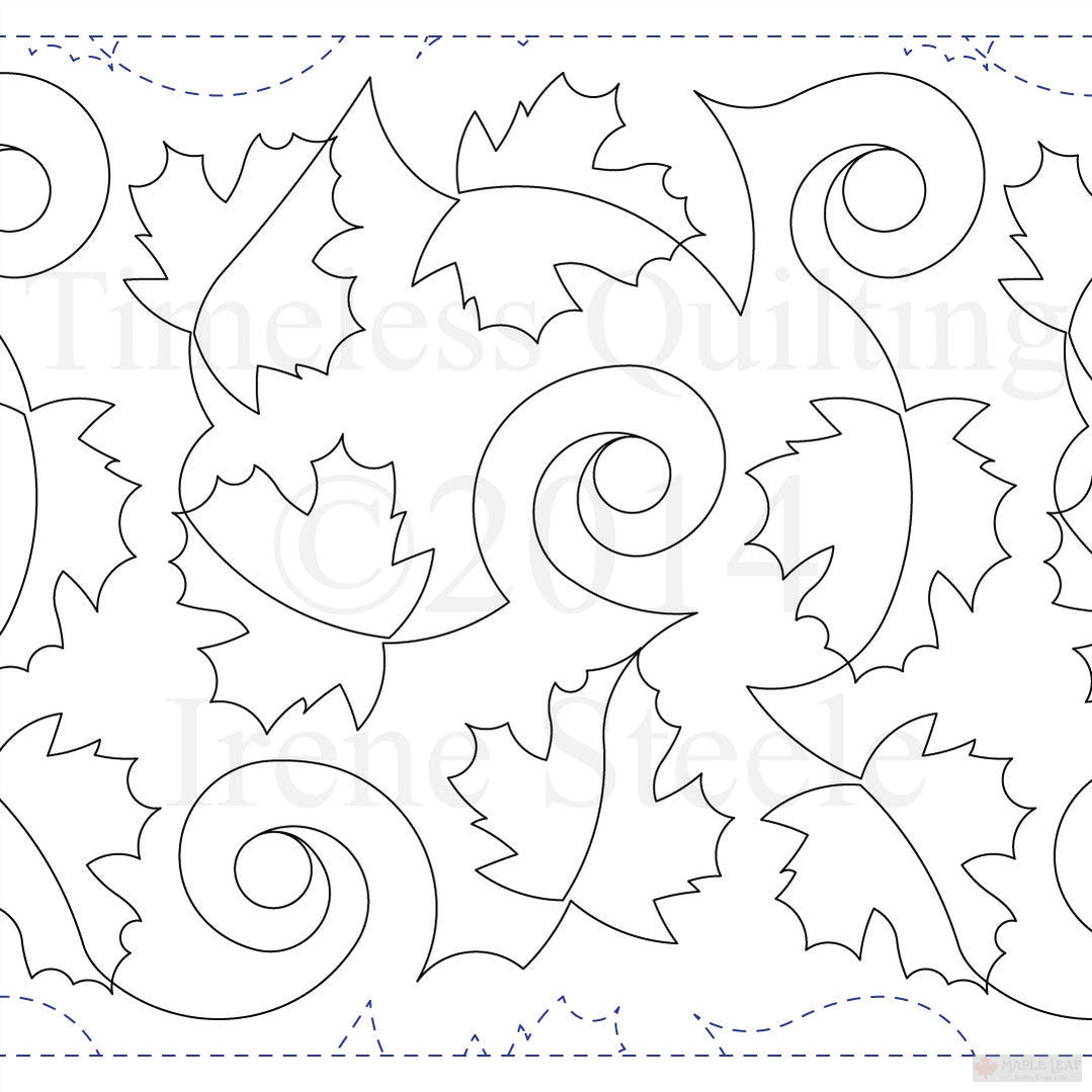 Pantograph Quilting | Maple Leaf Quilting Company Ltd.
