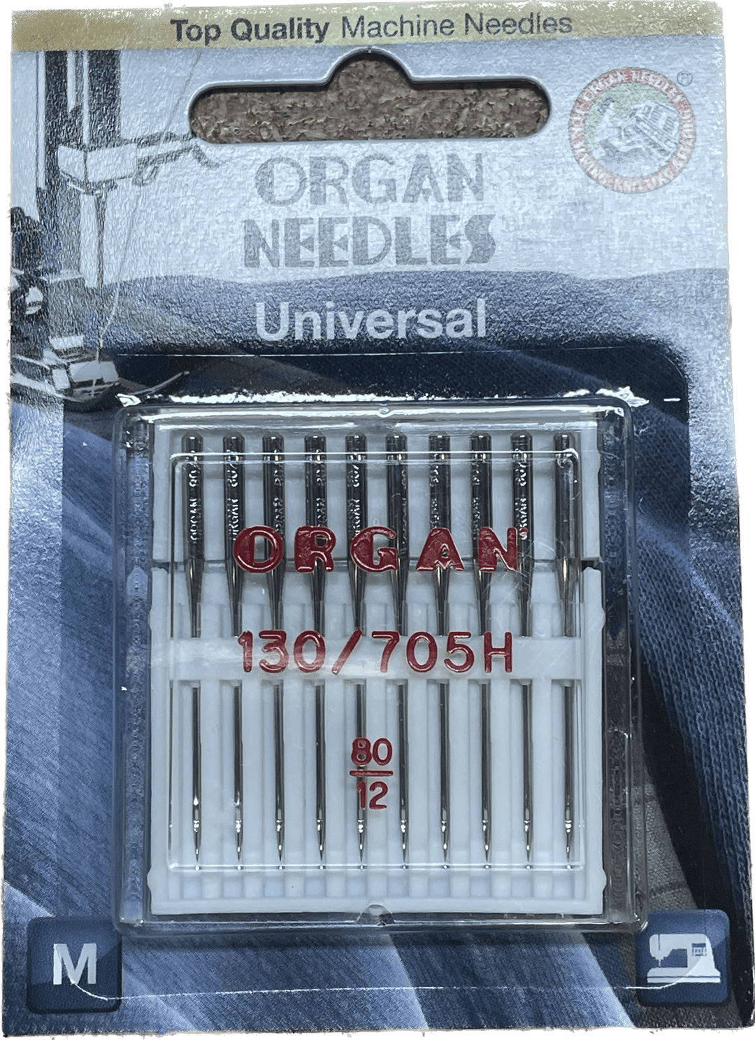 Organ Needles Universal Size 80/12 10 Pack - Maple Leaf Quilting Company Ltd.