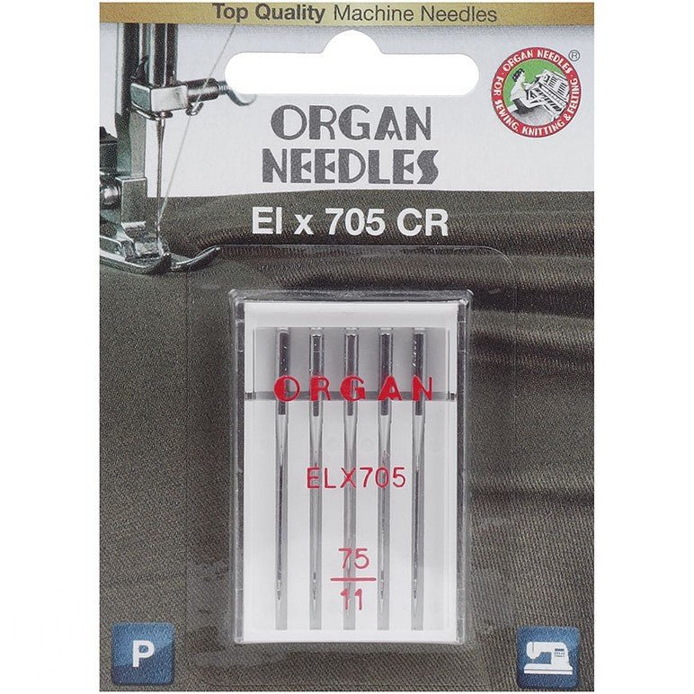 Organ Overlock EL x 705 CR 5 Pk (75/11) - Maple Leaf Quilting Company Ltd.