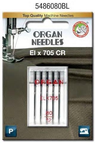 Organ Overlock EL x 705 CR 5 Pk (80/12) - Maple Leaf Quilting Company Ltd.