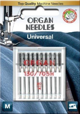 Organ Universal 90/14 Needles 10 Pack - Maple Leaf Quilting Company Ltd.