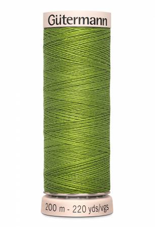 Gutermann Natural Cotton Thread 200m - 60 wt | Pastoral Green - 8860