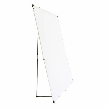 Portable Design Wall 72in Square White (CADW1) - Maple Leaf Quilting Company Ltd.