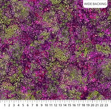 Purple/Gold Bliss Wide Backing 108" Cotton (B23887 - 28) – Sold in UNITS of ¼ metre - Maple Leaf Quilting Company Ltd.