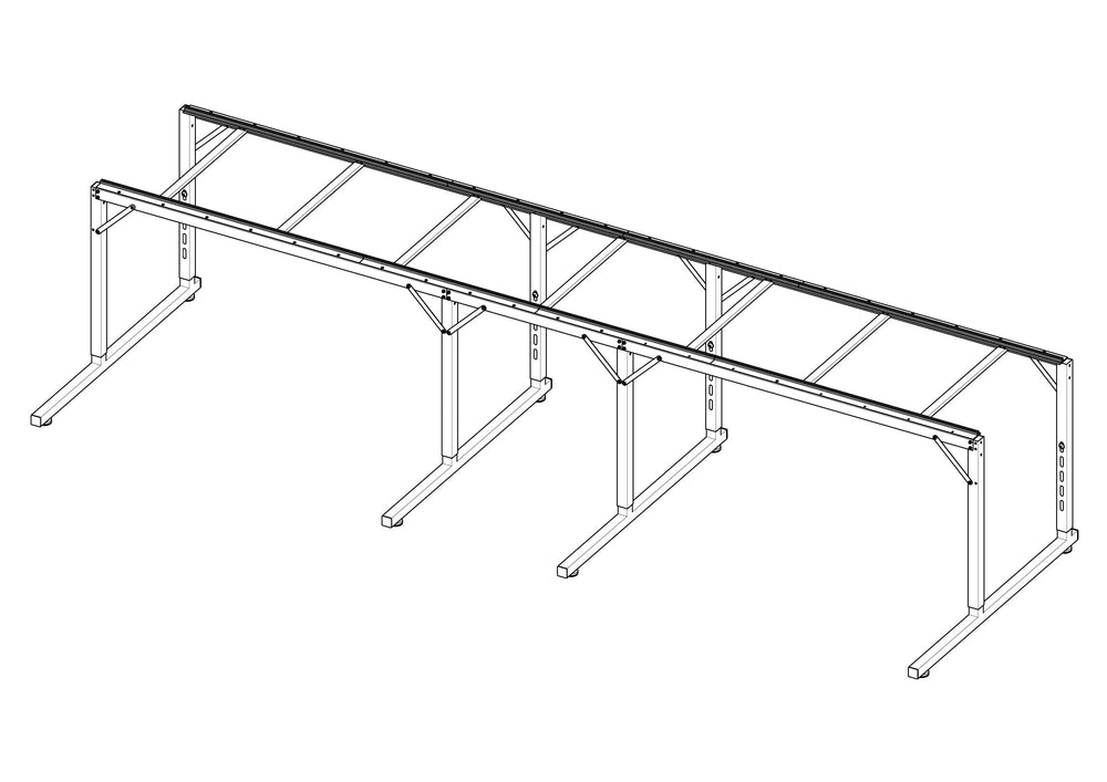 Quilt Maker 15 - 2 ft Frame Extension - Maple Leaf Quilting Company Ltd.
