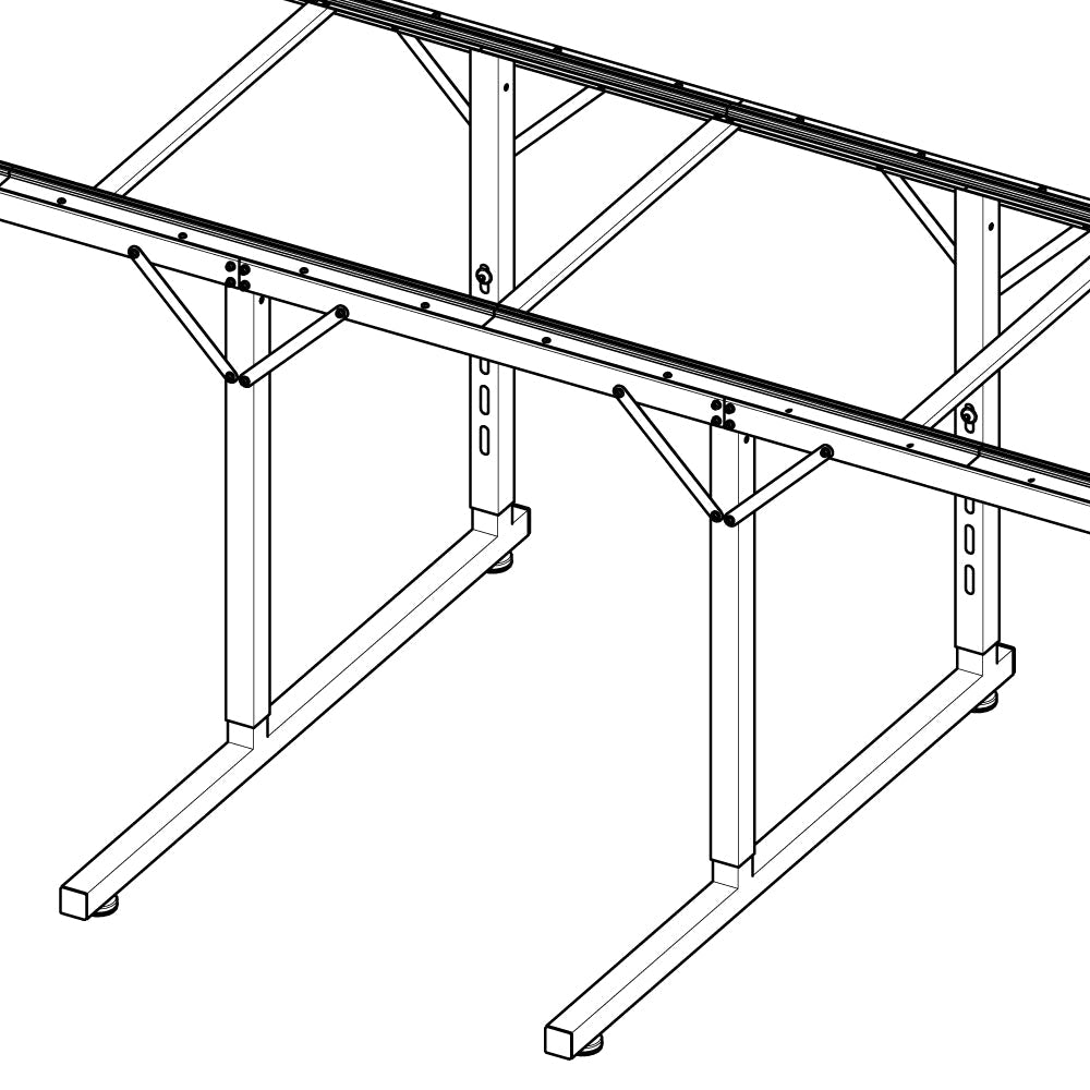 Quilt Maker 15 - 2 ft Frame Extension - Maple Leaf Quilting Company Ltd.