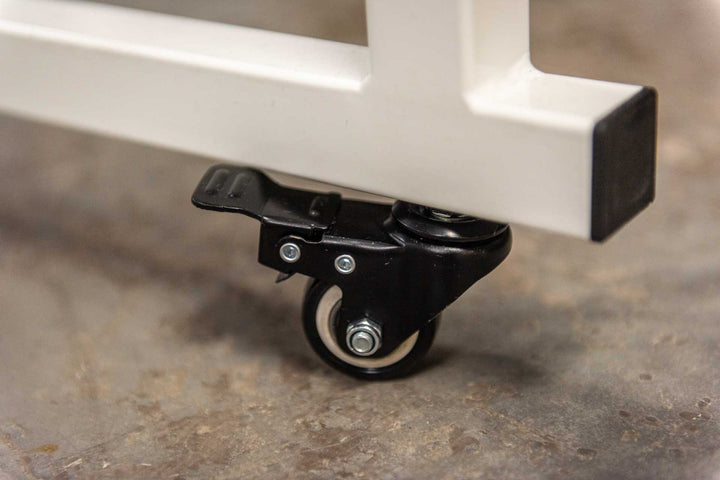 Quilt Maker 15 - Mini Casters (Sdet includes 2 wheels, 8 ft tables require 3 sets) - Maple Leaf Quilting Company Ltd.