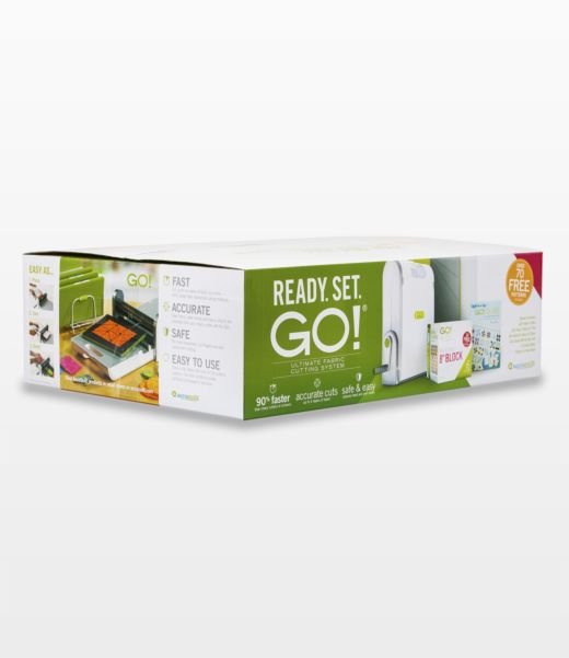 Ready. Set. GO! Ultimate Fabric Cutting System (55700) - Maple Leaf Quilting Company Ltd.