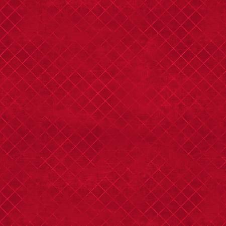 Red Trellis 108" Cotton (7215-333) – Sold in UNITS of ¼ metre