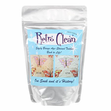 Retro Clean Soak 4oz Trial Size Bag Unscented - Maple Leaf Quilting Company Ltd.