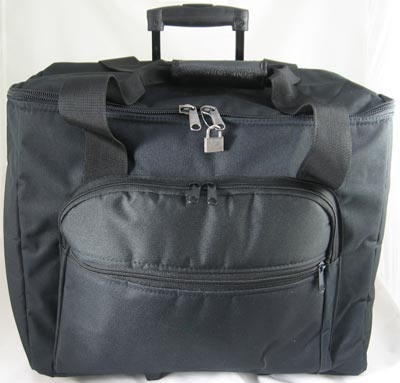Rolling Canvas Sewing Machine Bag (18x8.5x14) - Maple Leaf Quilting Company Ltd.