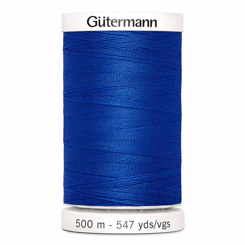 Gutermann Sew-all Polyester All Purpose Thread 500m/547yds | Royal Blue