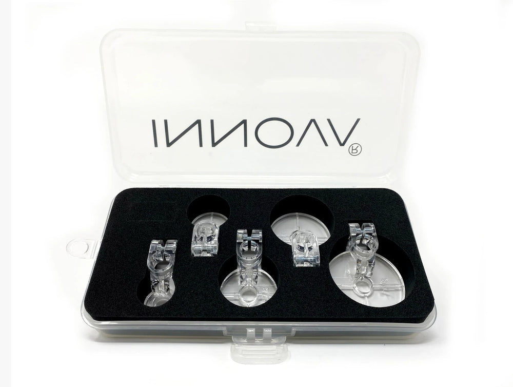 Set of Clear Plastic Echo Feet - Maple Leaf Quilting Company Ltd.