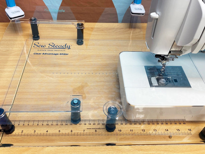Sew Steady Clear Advantage Glider (12" x 20") - Maple Leaf Quilting Company Ltd.