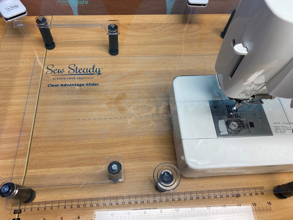 Sew Steady Clear Advantage Glider (12" x 20") - Maple Leaf Quilting Company Ltd.