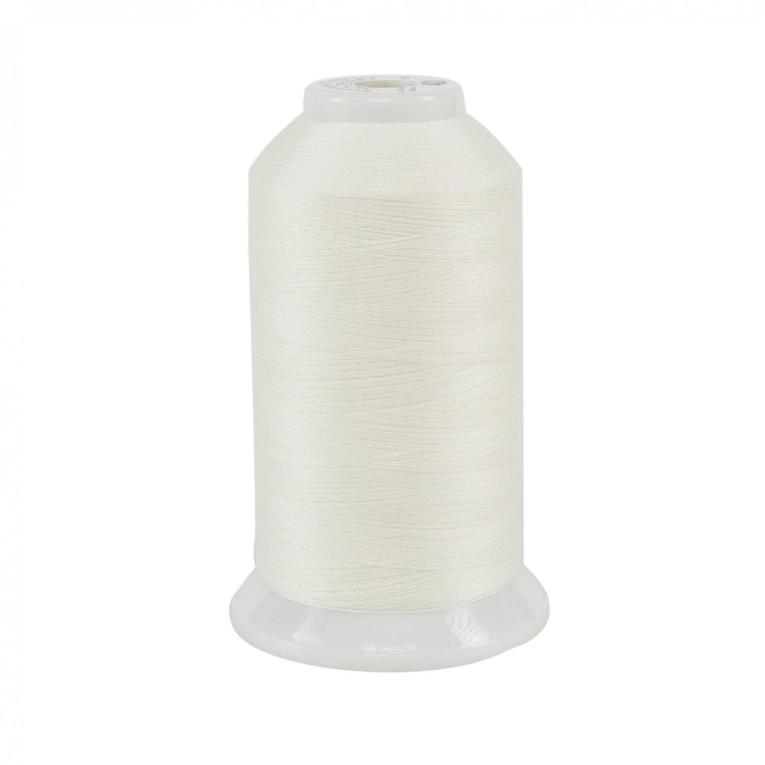 So Fine! 50 wt 3280 yd – 401 Snow - Maple Leaf Quilting Company Ltd.