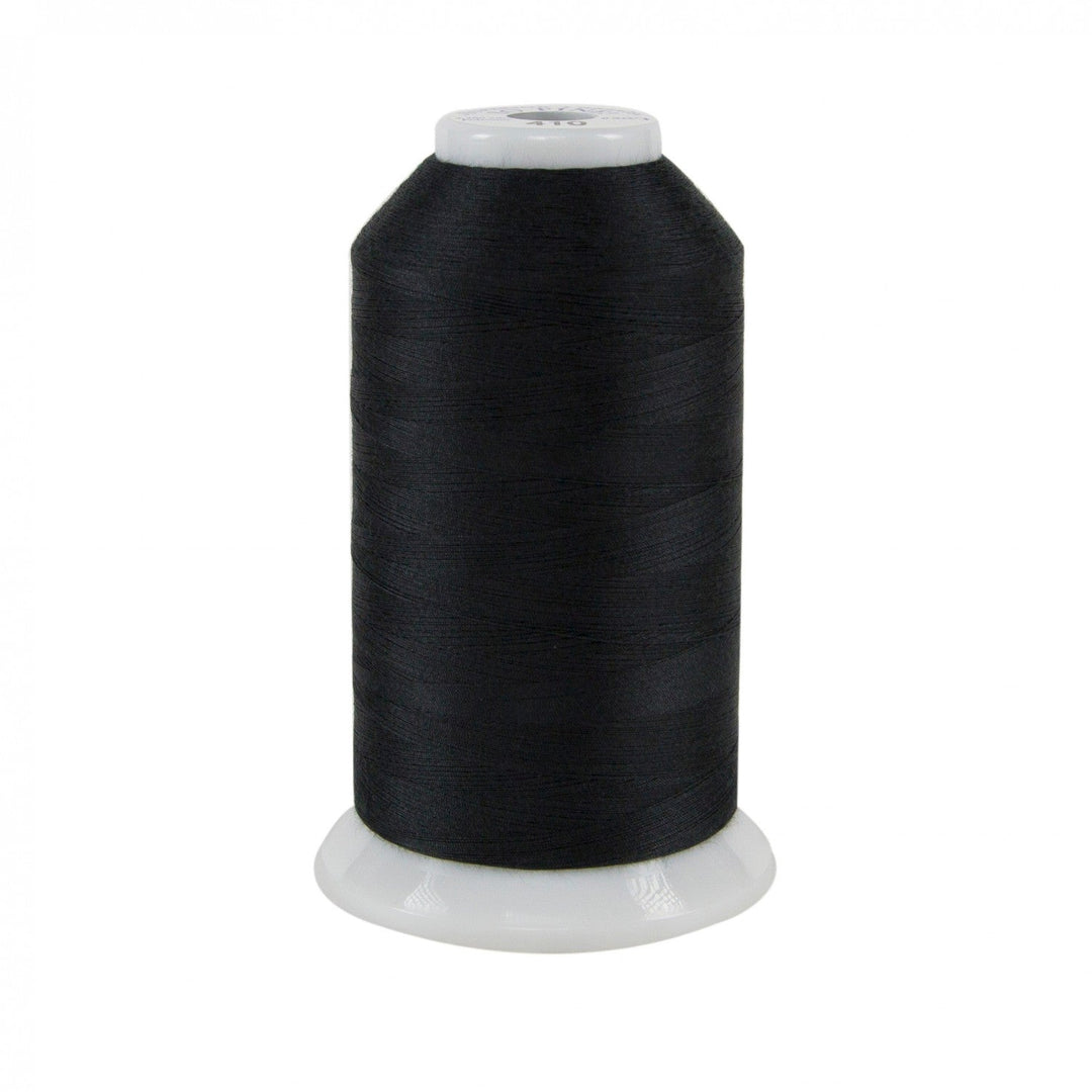 So Fine! 50 wt 3280 yd – 410 Charcoal - Maple Leaf Quilting Company Ltd.