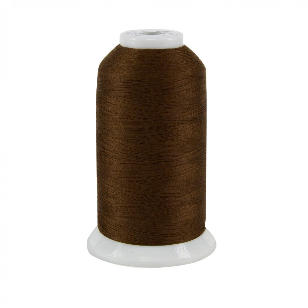 So Fine! 50 wt 3280 yd – 424 Chocolate - Maple Leaf Quilting Company Ltd.