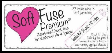 Soft Fuse Paper Backed Fusible Web 37" - Sold by the metre (SFP54YD)