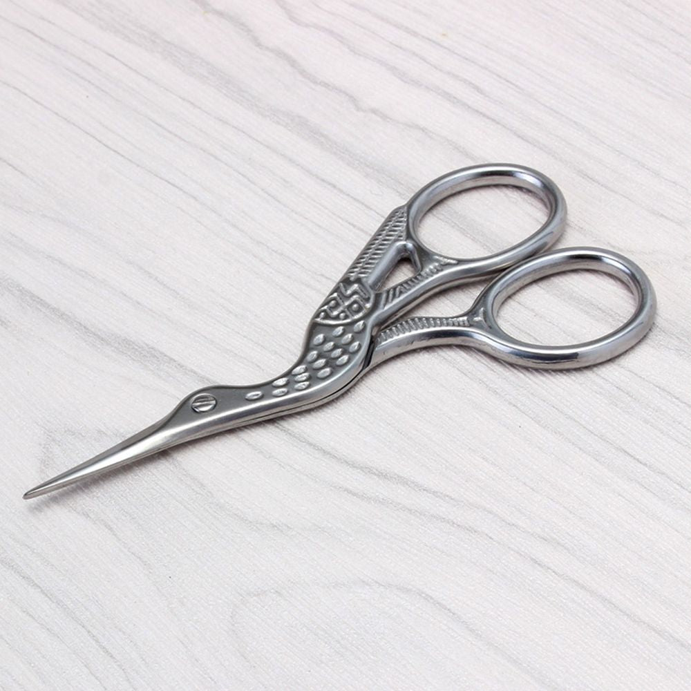 Stainless Steel Crane Embroidery Scissors - Maple Leaf Quilting Company Ltd.