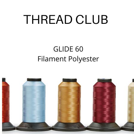 Thread Club | GLIDE 60wt (4 Spools of 5000m) - Maple Leaf Quilting Company Ltd.