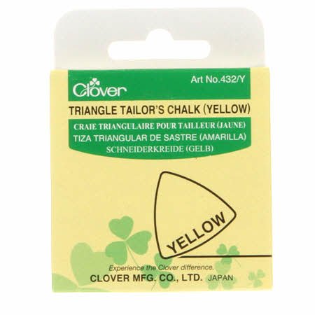 Triangle Tailor's Chalk Yellow - Maple Leaf Quilting Company Ltd.