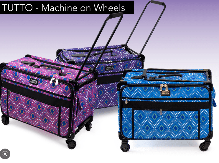 Tutto Rolling Luggage - Maple Leaf Quilting Company Ltd.