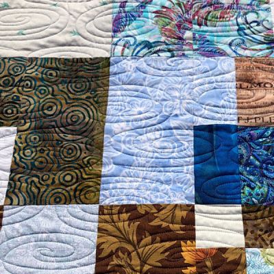 Undertow - 10” Paper Pantograph - Maple Leaf Quilting Company Ltd.