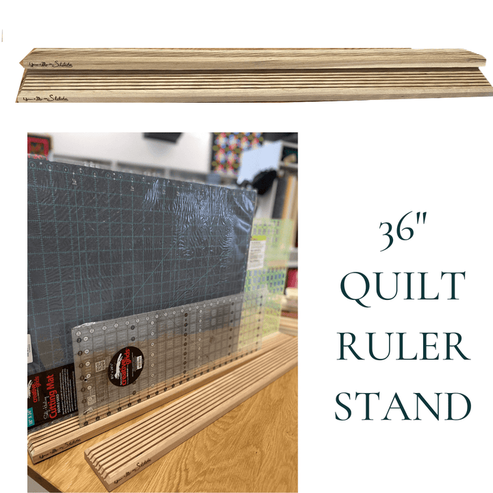 You & Me In Stitches - Quilt Ruler Stand - Maple Leaf Quilting Company Ltd.